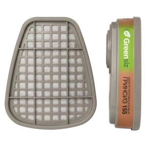 Фильтр Greensiz ™ 155 (аналог 3М 6055) сменный противогазовый